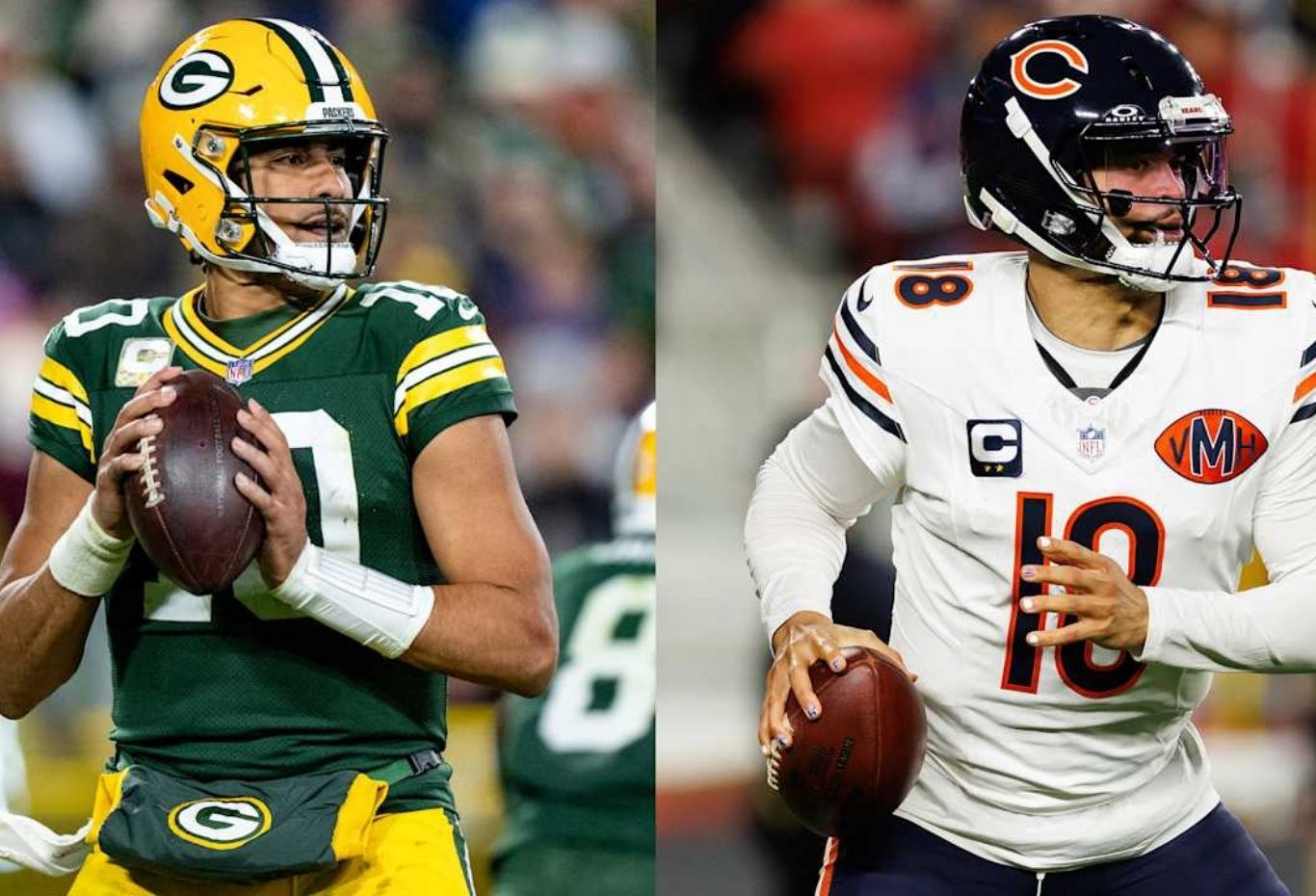 Player Stats For Chicago Bears Vs. Green Bay Packers Game