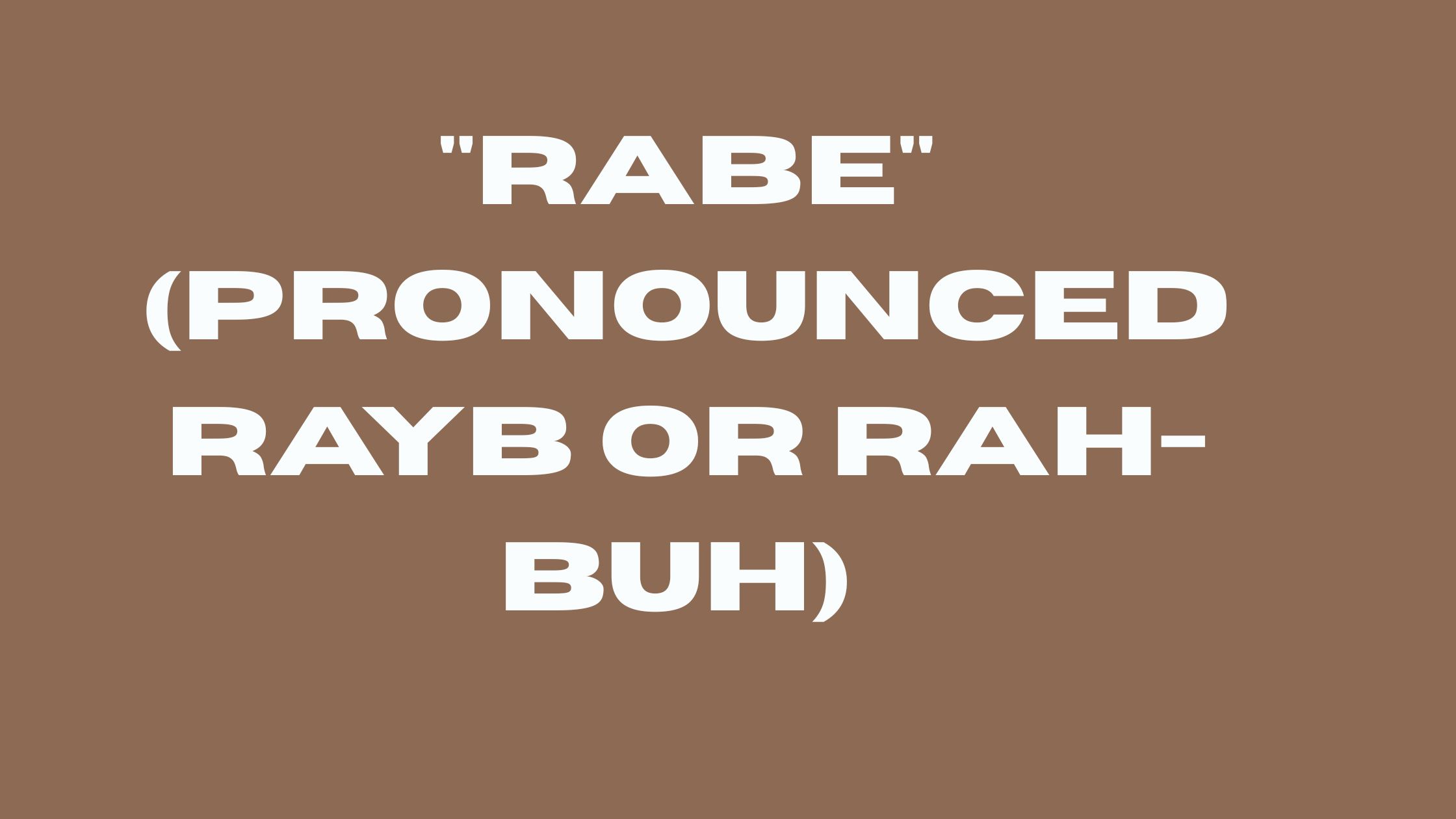 Meaning of Rabe Slang: Uses and Reasons for Popularity 2025